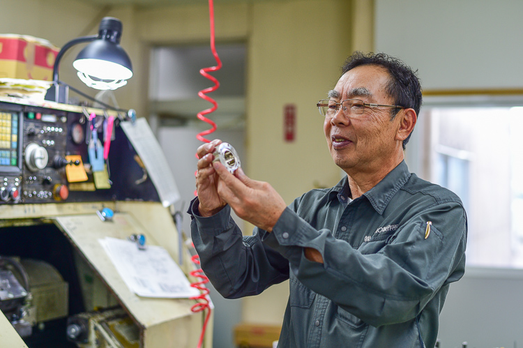 卓越した技術をもつ熟練工